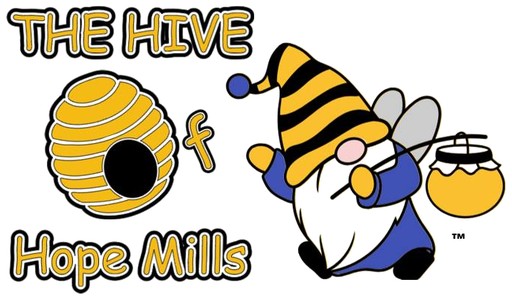 The Hive of Hope Mills logo